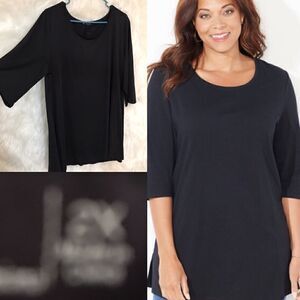 Lily Plus size Quaker sleeve Long Top